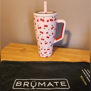 Brumate Era Leakproof Straw Tumbler 30 oz Cherry - Limited Edition - NEW